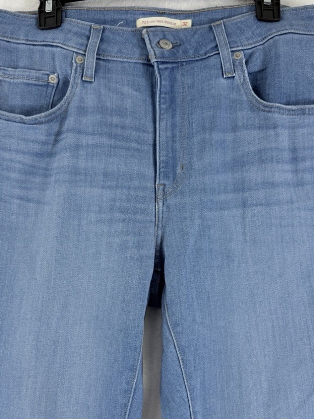 Levis Jeans Women Size 32 High Rise Bootcut 725 Blue Denim Boot Cut